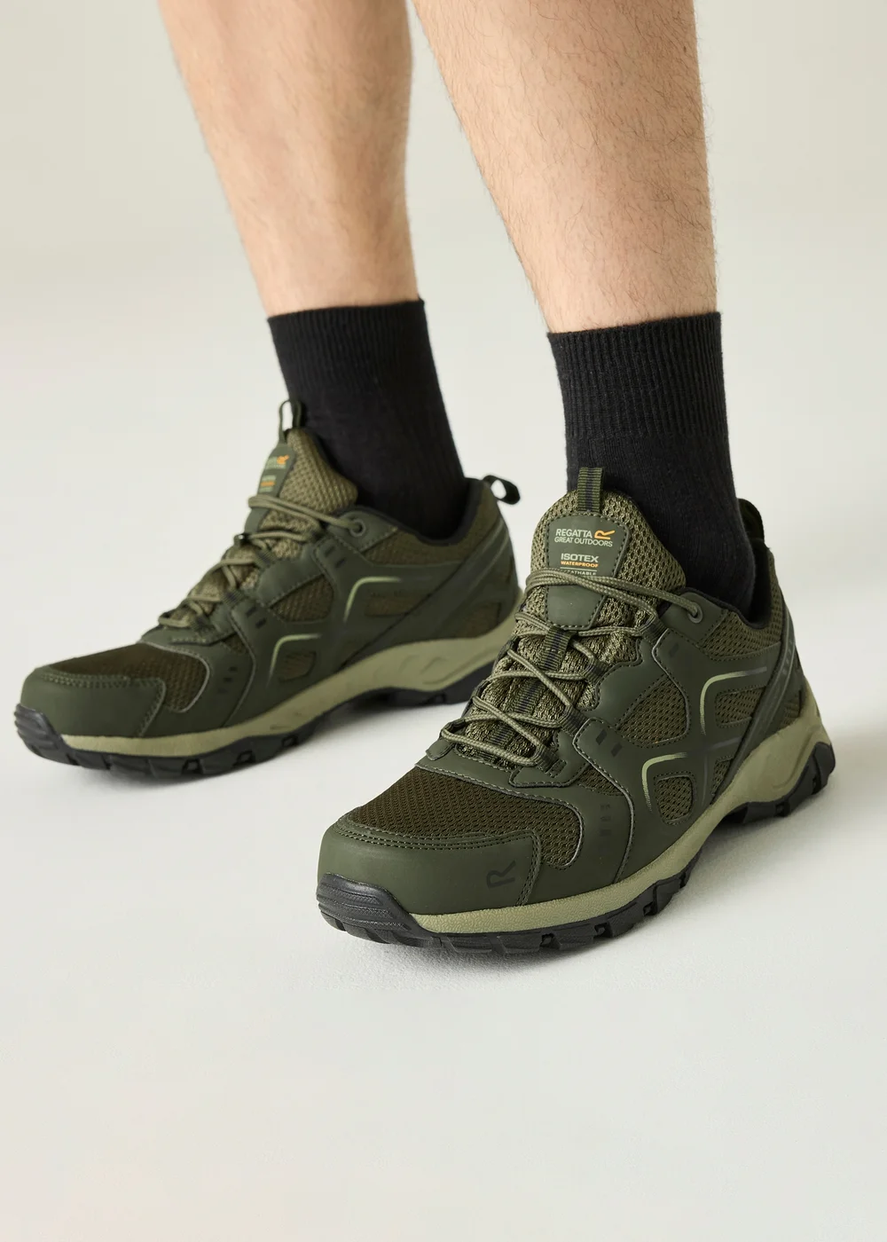Regatta Khaki Vendeavour Waterproof Shoes - 12 Image 2