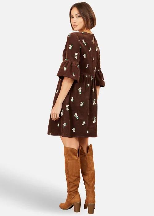 Yumi Embroidered Daisy Cord Dress - 16 Image 2