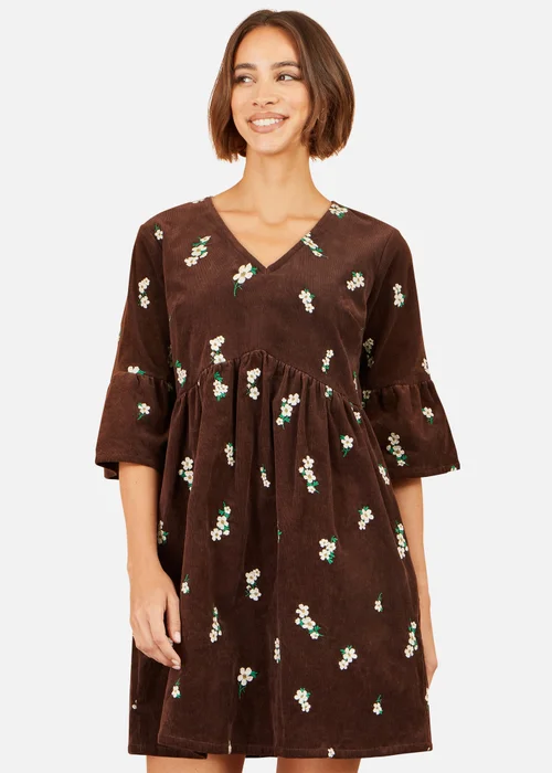 Yumi Embroidered Daisy Cord Dress - 16 Image 1
