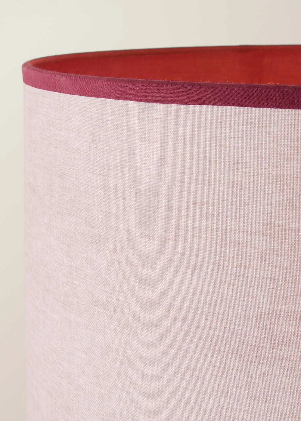 ValueLights Amara Pink Twist Floor Lamp With Colour Match Inner Shade & Warm White Bulb - One Size Image 4