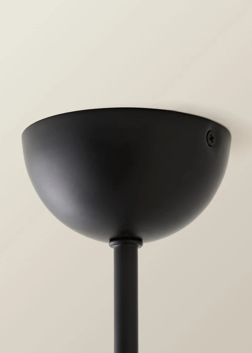 ValueLights Marlow Matte Black Multi Arm Ceiling Light With Warm White Bulb - One Size Image 6