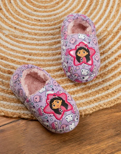 Vanilla Underground Gabby's Dollhouse Girls Slip On Slippers (6-12 Child) - 11 Infants Image 2