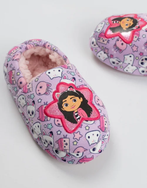 Vanilla Underground Gabby's Dollhouse Girls Slip On Slippers (6-12 Child) - 11 Infants Image 5