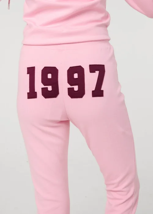Pink Vanilla Pink 97 Pintuck Joggers - S Image 4