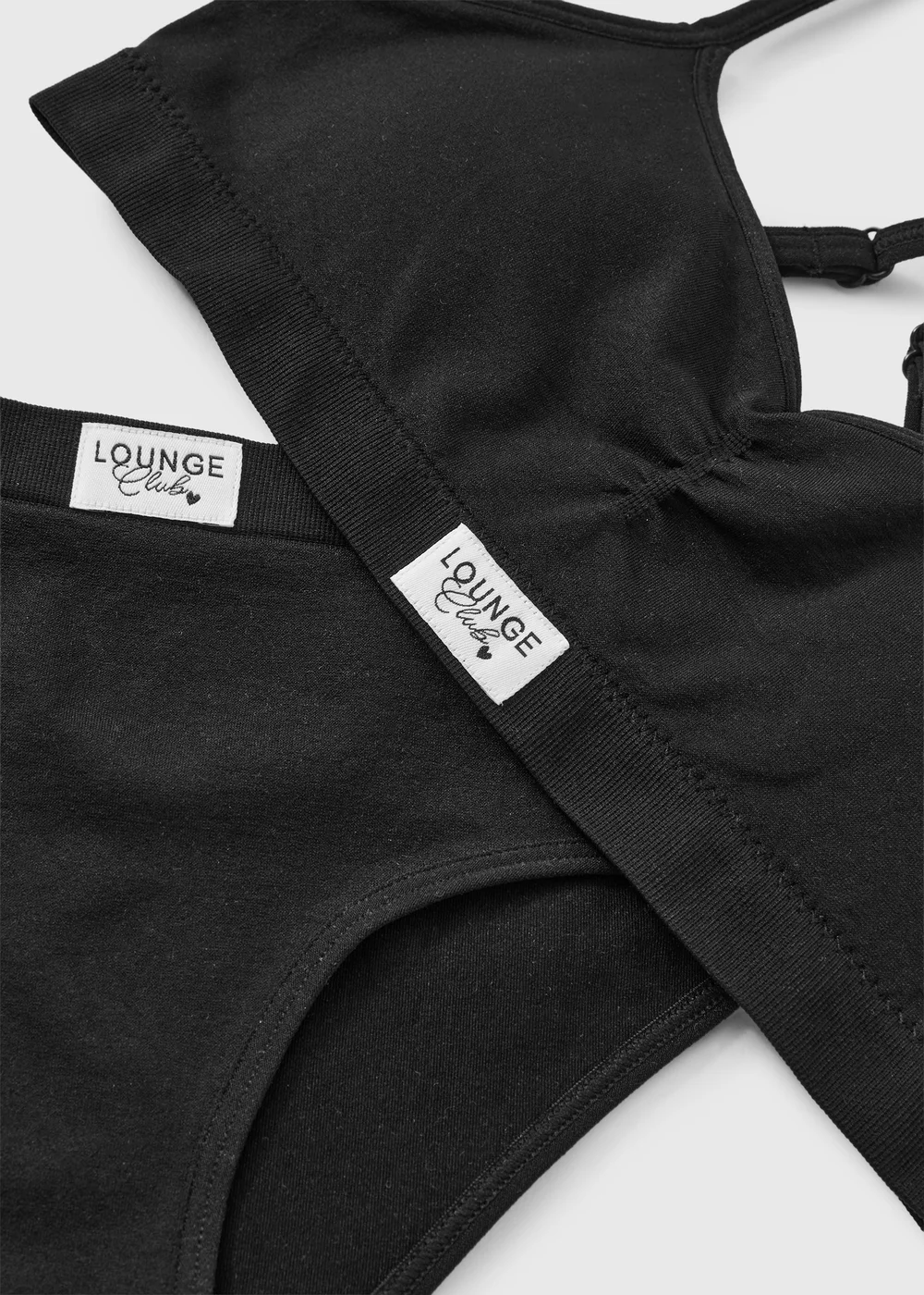 Girls Black Seam Free Padded Underwear Set (6-13yrs) - 6-7 Yrs Image 2
