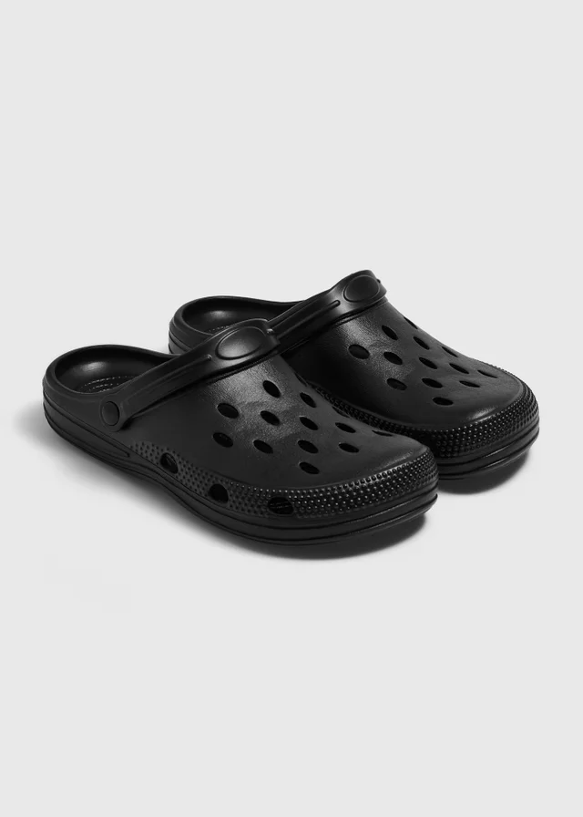 Black Basic Clog