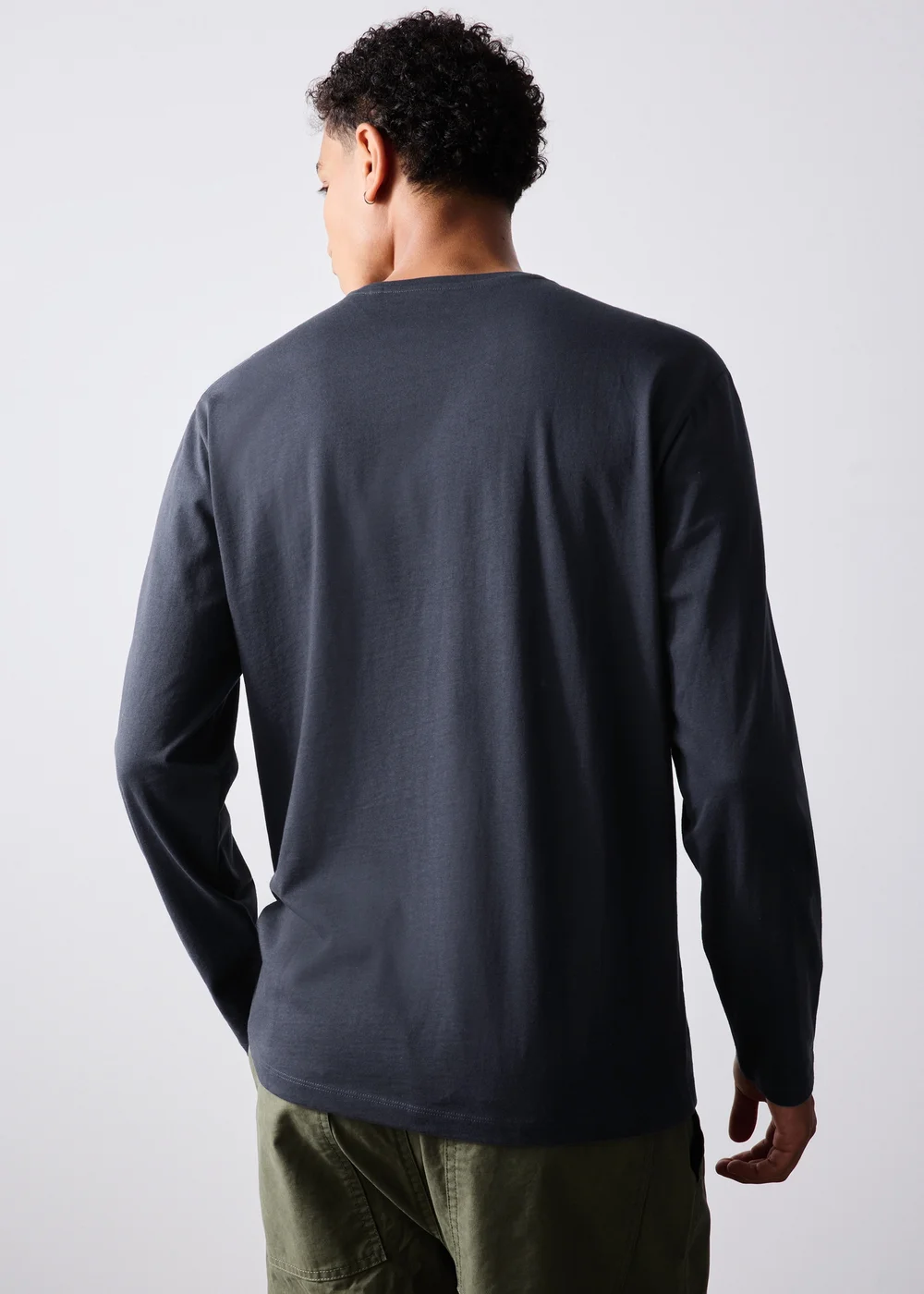 3 Pack Long Sleeve Basic T-Shirts - XS Image 3