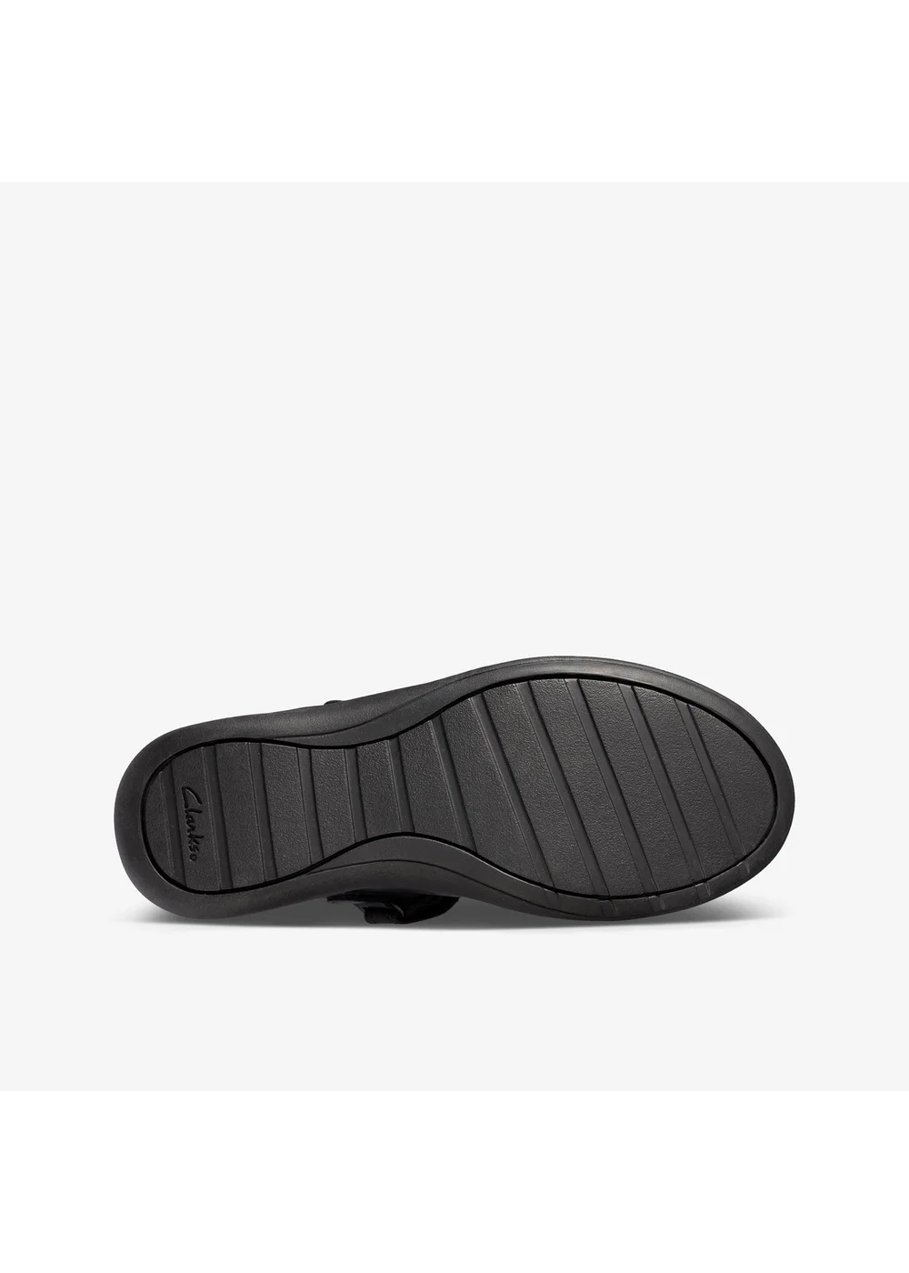 Clarks School Etch Craft Kid Black Leather Narrow - 10.5 Infants Image 3