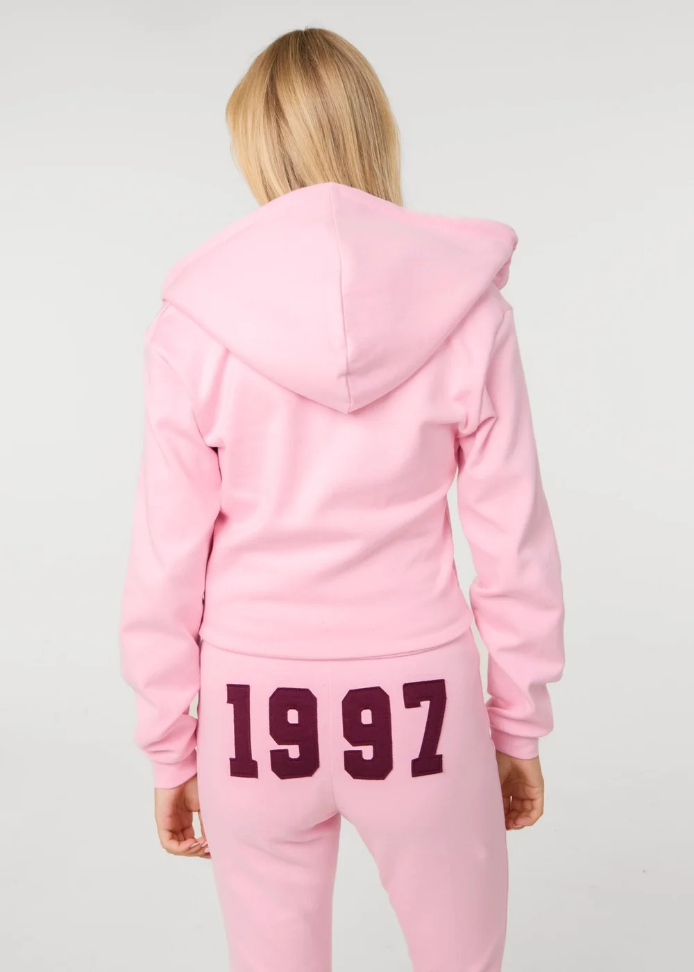 Pink Vanilla Pink 97 Zip Through Hoodie - S Image 4