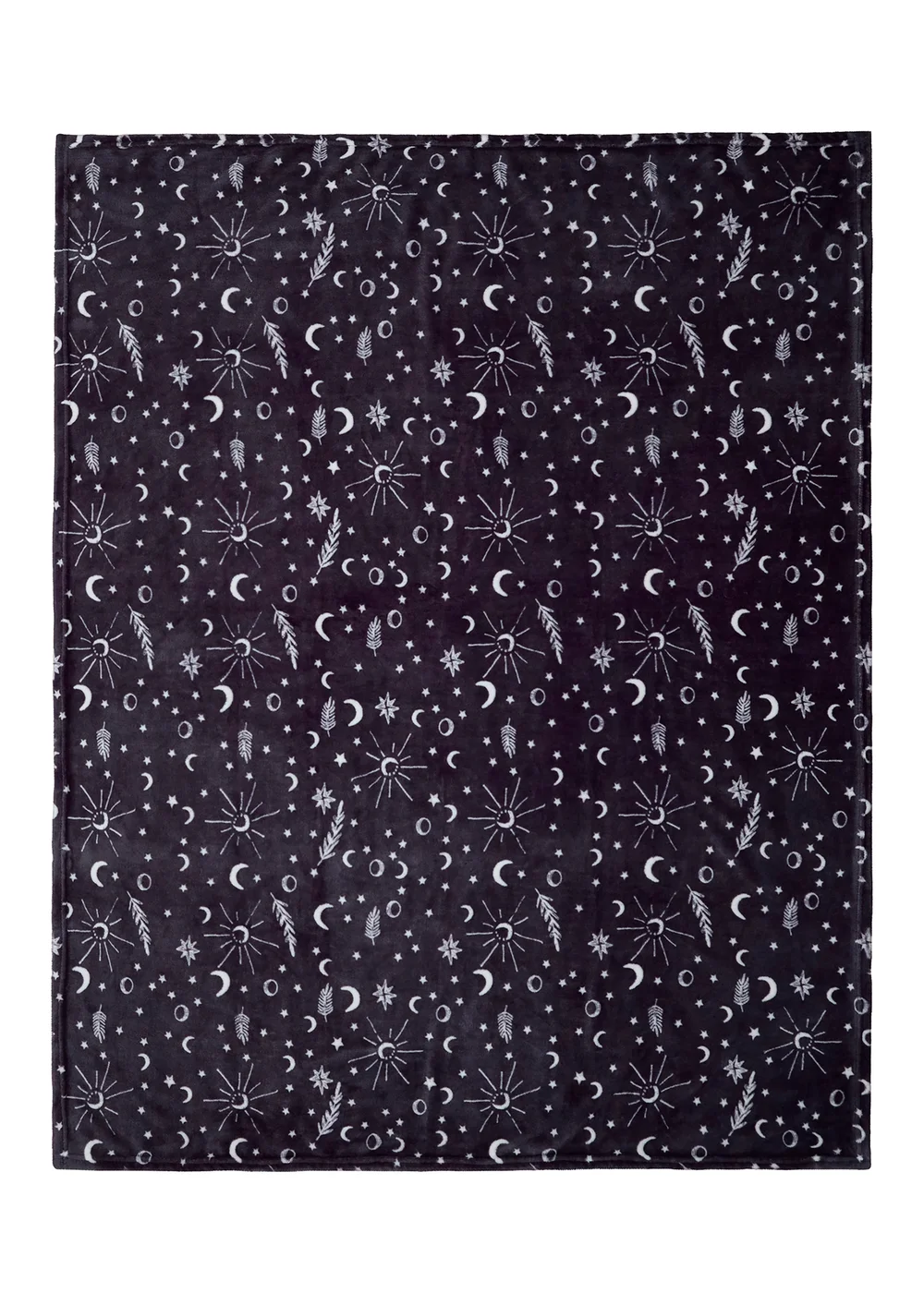 Fusion Celeste Fleece Grey Throw - 120 X 150 Image 2