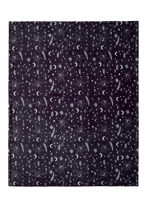 Fusion Celeste Fleece Grey Throw - 120 X 150 Image 2