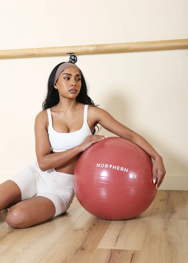 Movement Studio by Northern Dusk Pink Anti-Burst Swiss Ball (55mm)