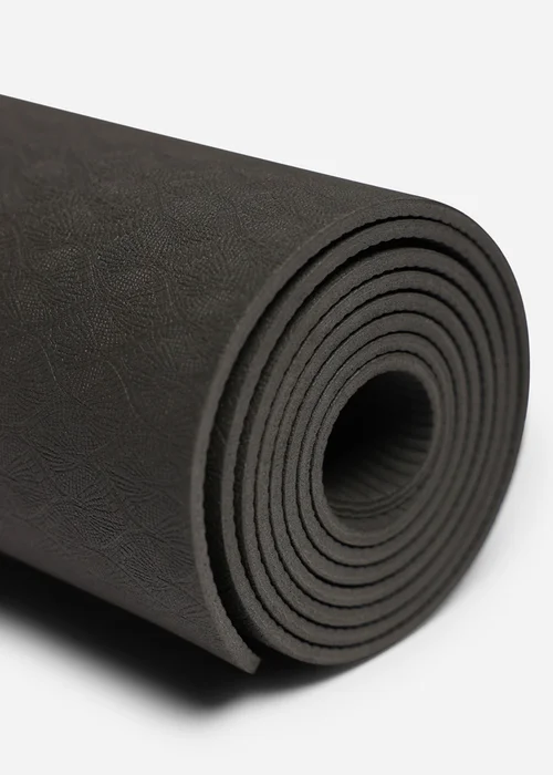 Movement Studio by Northern Black 4mm Yoga Mat Non-Slip Exercise Mat (180cm x 60cm) - No Size Image 3