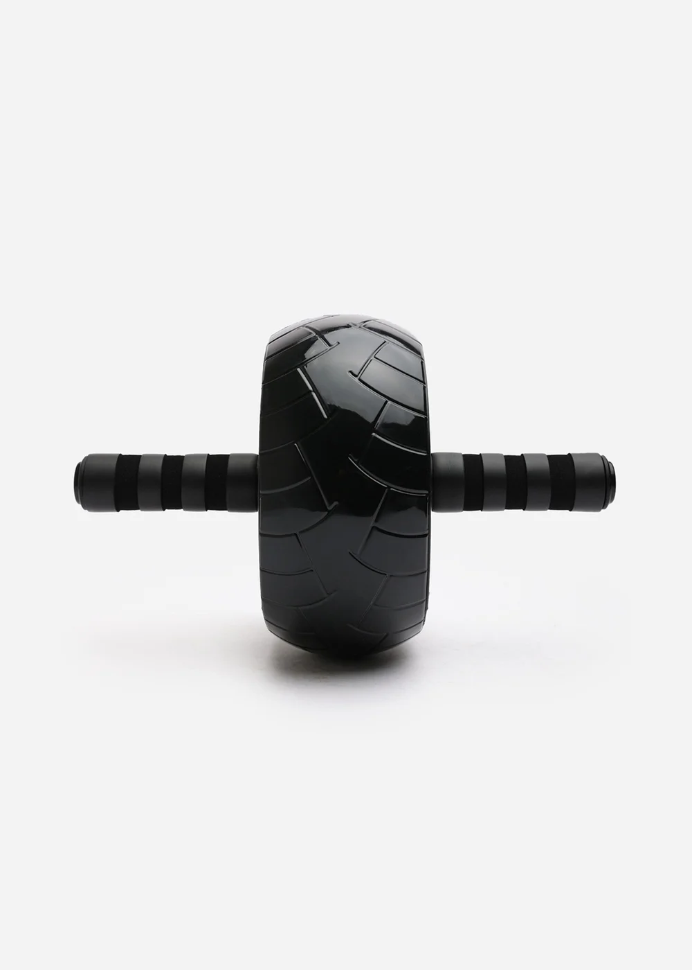 Movement Studio by Northern Black Tyre Wheel Abdominal Exercise Ab Roller (19.5 × 15 × 21.5 cm) - No Size Image 2