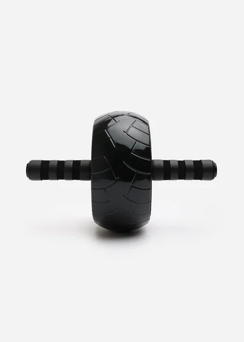 Movement Studio by Northern Black Tyre Wheel Abdominal Exercise Ab Roller (19.5 × 15 × 21.5 cm) - No Size Image 2