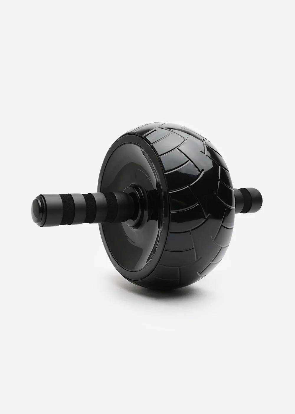 Movement Studio by Northern Black Tyre Wheel Abdominal Exercise Ab Roller (19.5 × 15 × 21.5 cm) - No Size Image 1