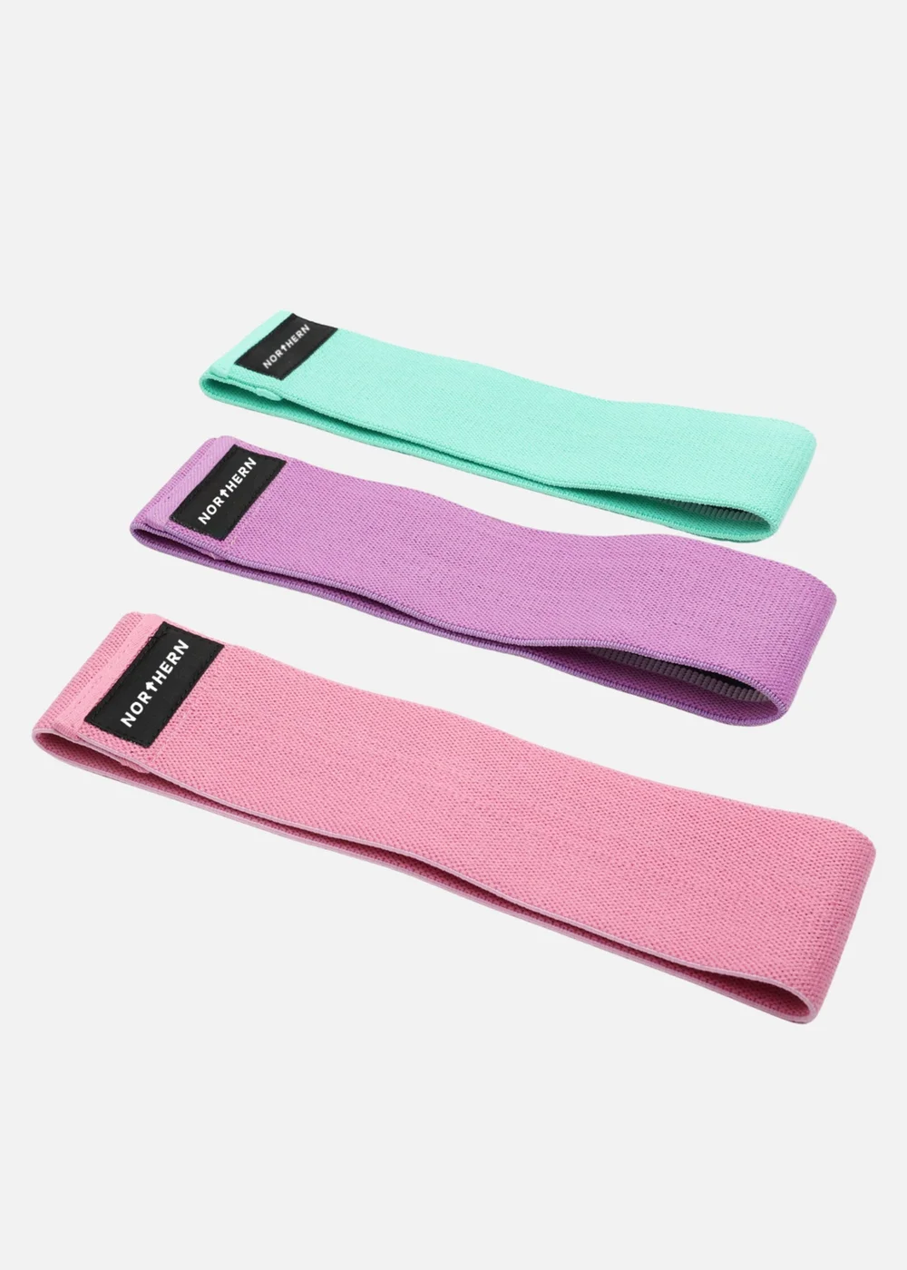 Movement Studio by Northern Multi-Colour Hip Bands 3 Level Workout Set (30cm x 20cm) - No Size Image 1