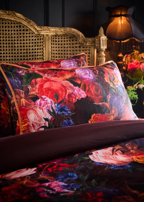 Laurence Llewelyn-Bowen Grande Chintz Reversible Multi Colour Duvet Cover Set - Double Image 2
