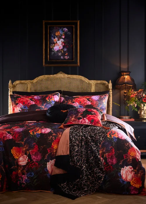 Laurence Llewelyn-Bowen Grande Chintz Reversible Multi Colour Duvet Cover Set - Double Image 5