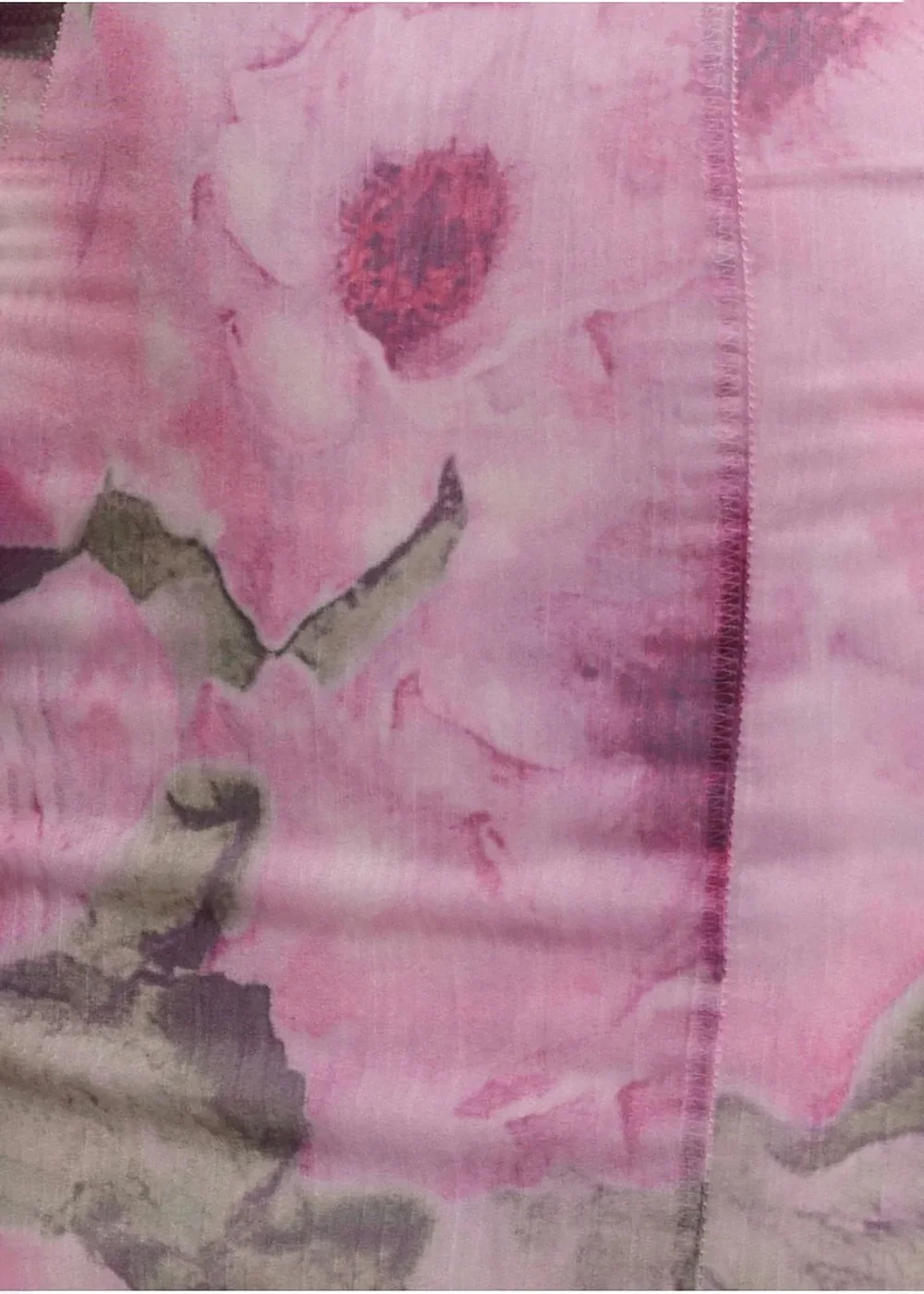 Goddiva Blush Cowl Neck Floral Print Jacquard Chiffon Maxi Dress - 6 Image 4