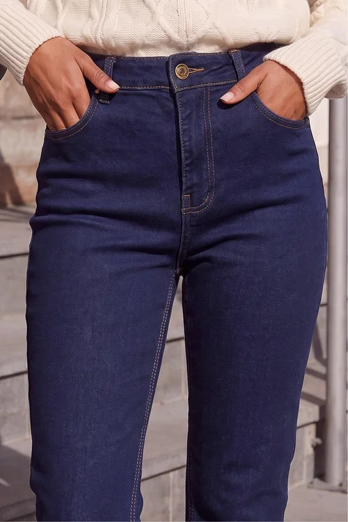 Roman Indigo Straight Leg Stretch Jeans - 16 Image 4