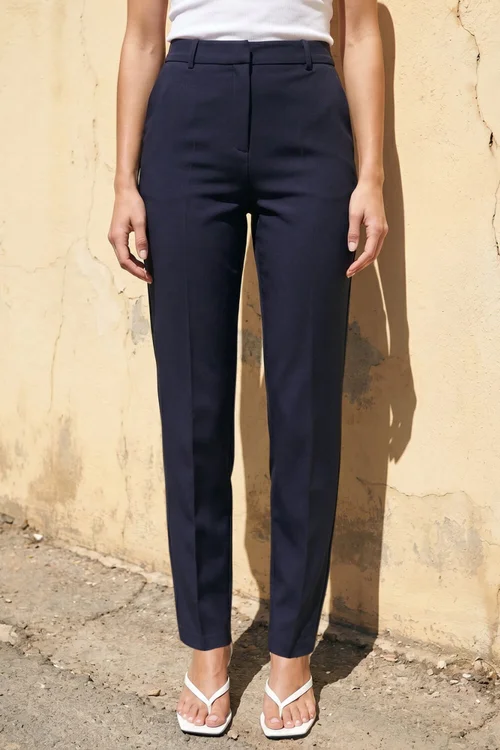 Roman Navy Long Slim Leg Trouser - 12 Image 2