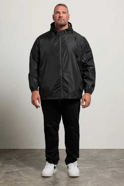 BadRhino Black Pac a Mac Hooded Jacket - 7-8XL Image 2
