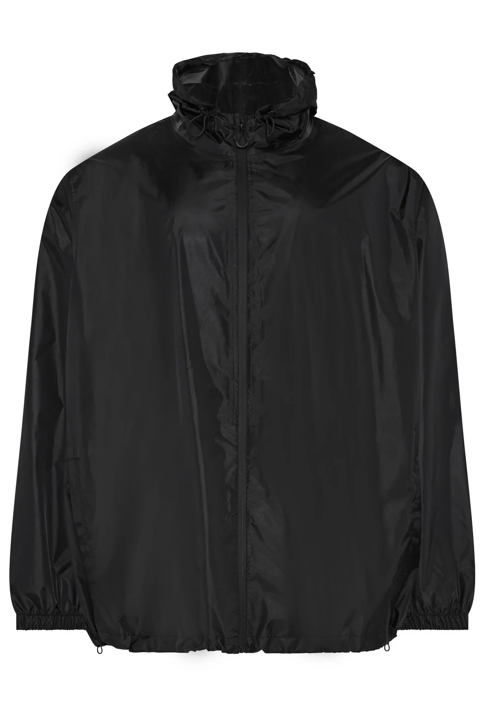 BadRhino Black Pac a Mac Hooded Jacket - 7-8XL Image 5