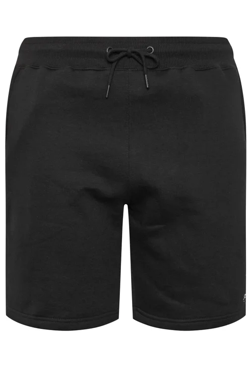 BadRhino Black Skull Printed Jogger Shorts - 5-6XL Image 5