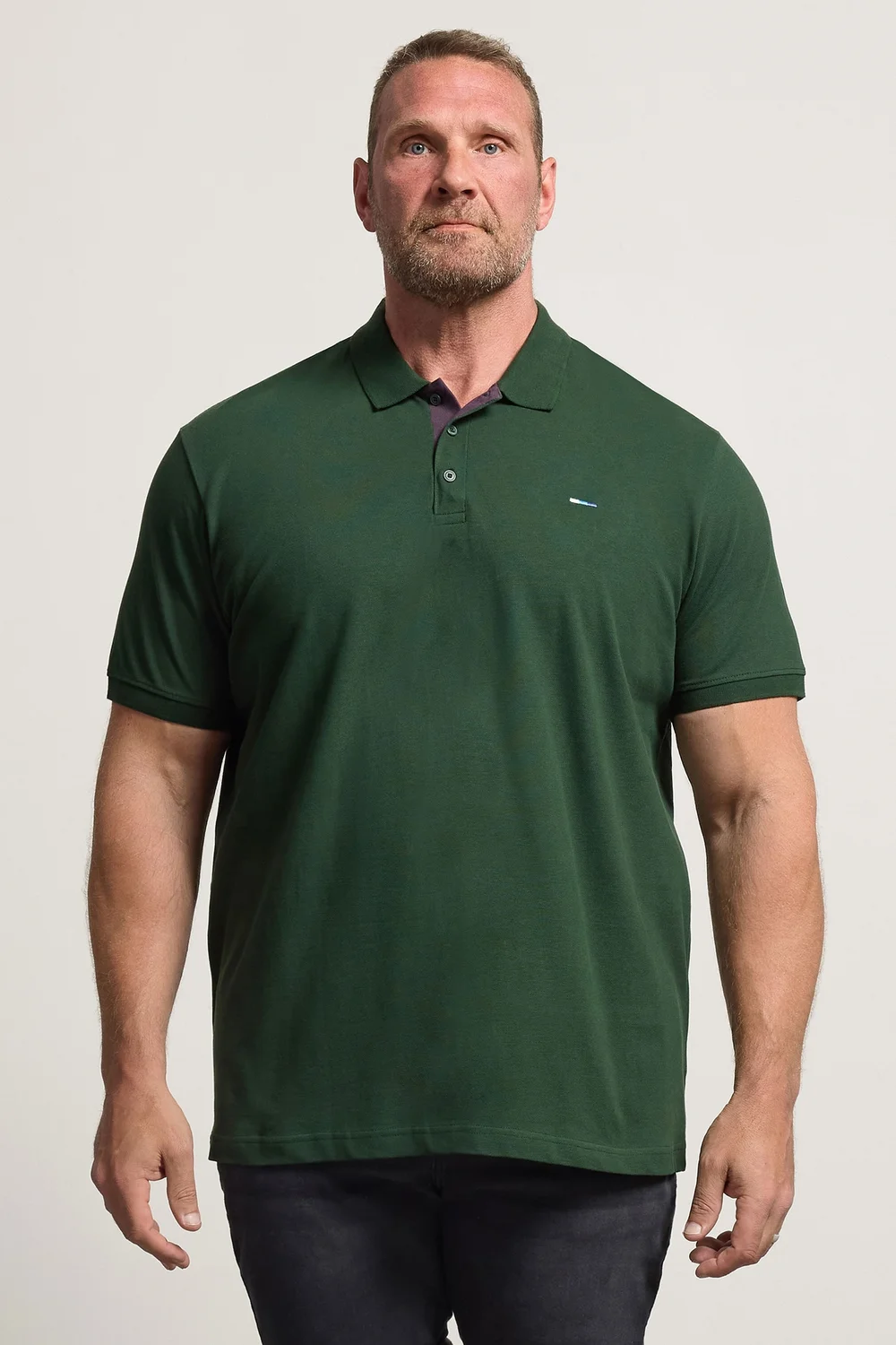 BadRhino Green Short Sleeve Polo Shirt - 3XL Image 1