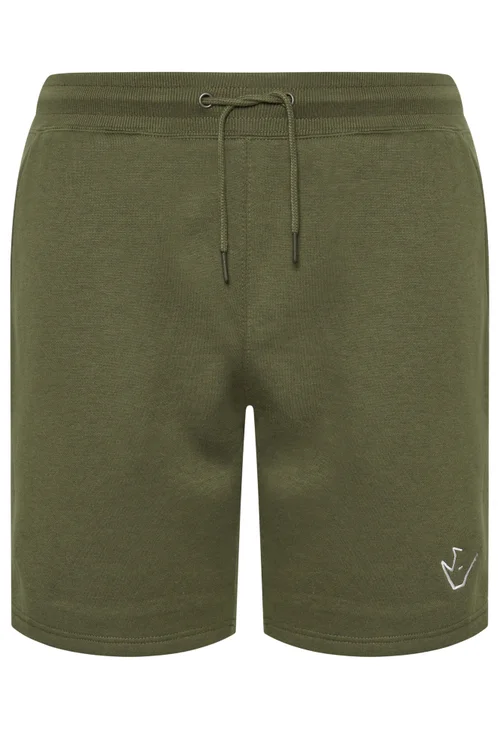 BadRhino Olive Green Logo Shorts - XL Image 5