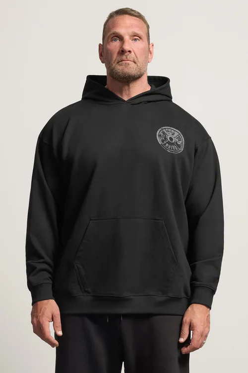 BadRhino Black Weightplate Hoodie - L Image 1