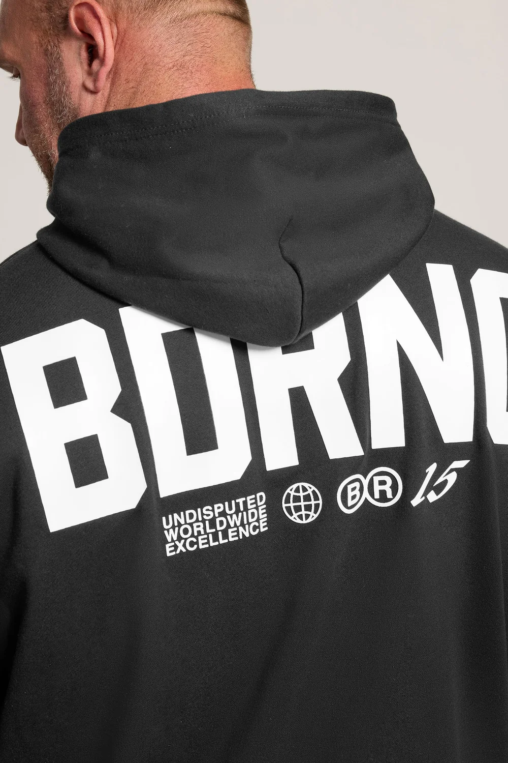 BadRhino Premium Black Logo Hoodie - L Image 4