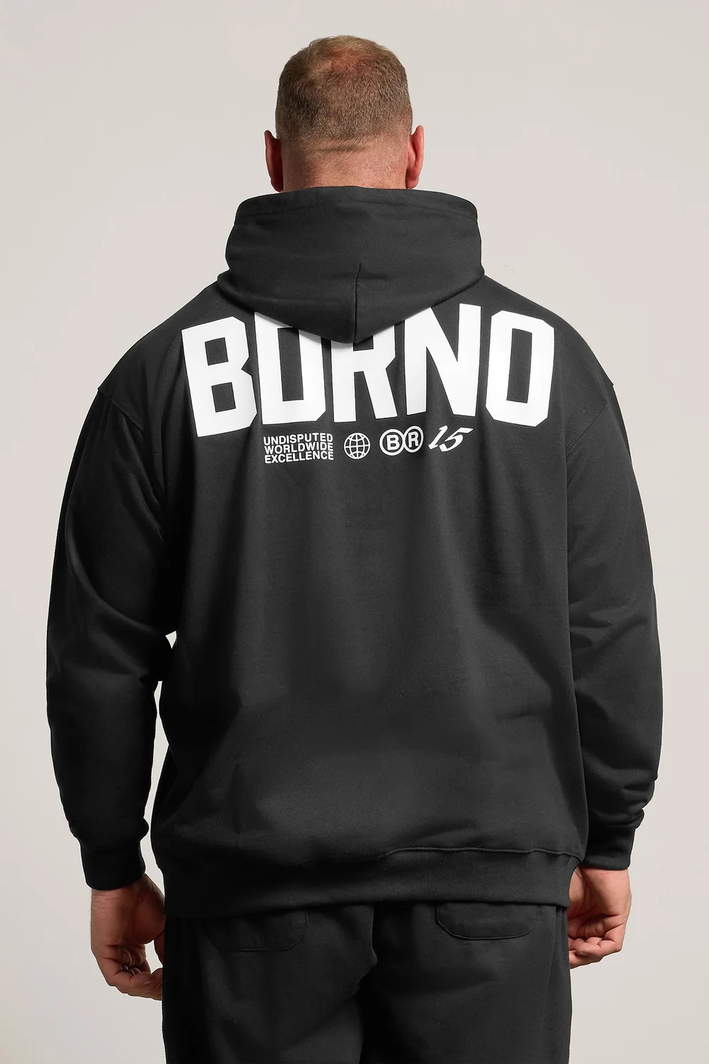 BadRhino Premium Black Logo Hoodie - L Image 3
