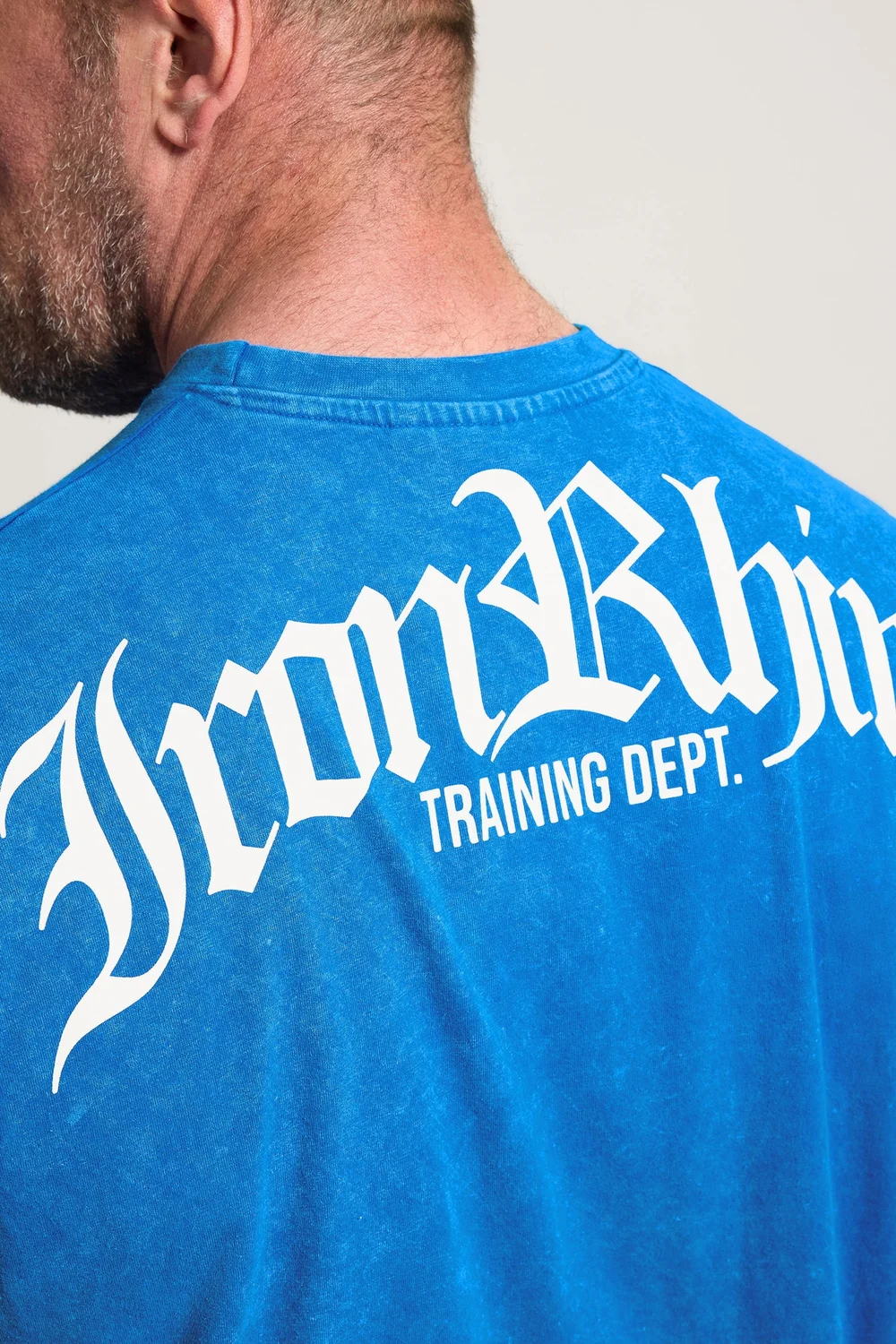 IronRhino Cobalt Blue Old English Vest - 7-8XL Image 5