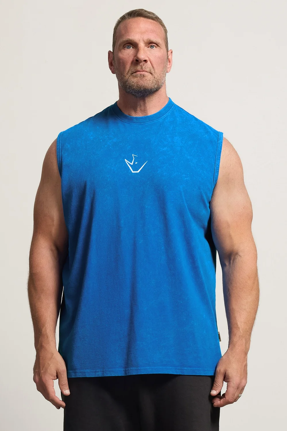 IronRhino Cobalt Blue Old English Vest - 7-8XL Image 2