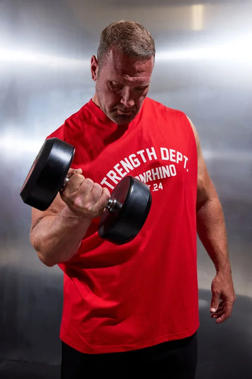 IronRhino Samba Red Strength Dept Vest - 4XL Image 1