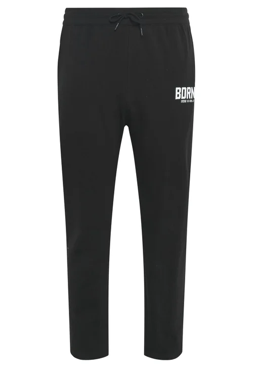 BadRhino Black Open Hem Logo Joggers - XL Image 5