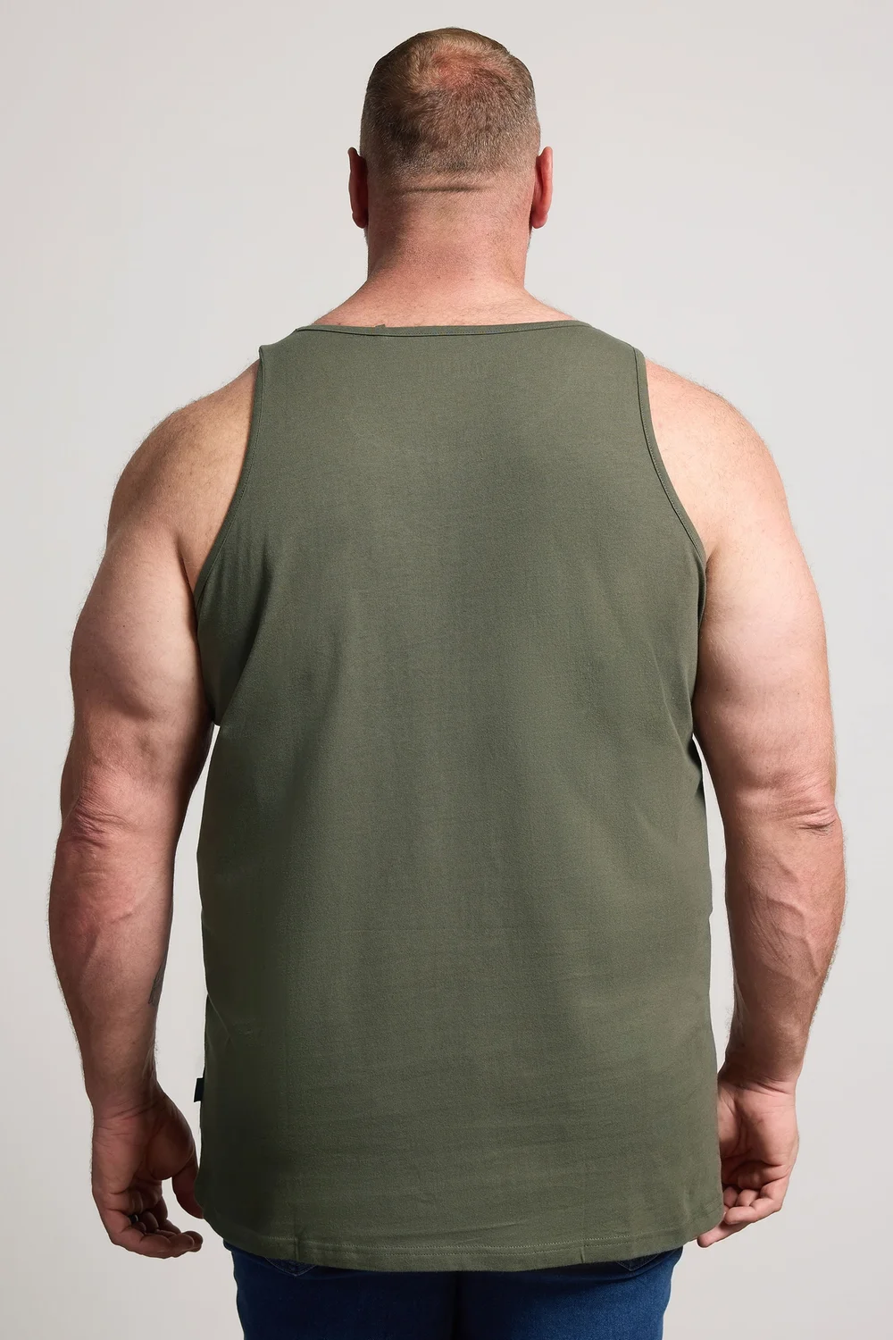 BadRhino Black & White 5 Pack Vest Tops - 4XL Image 4