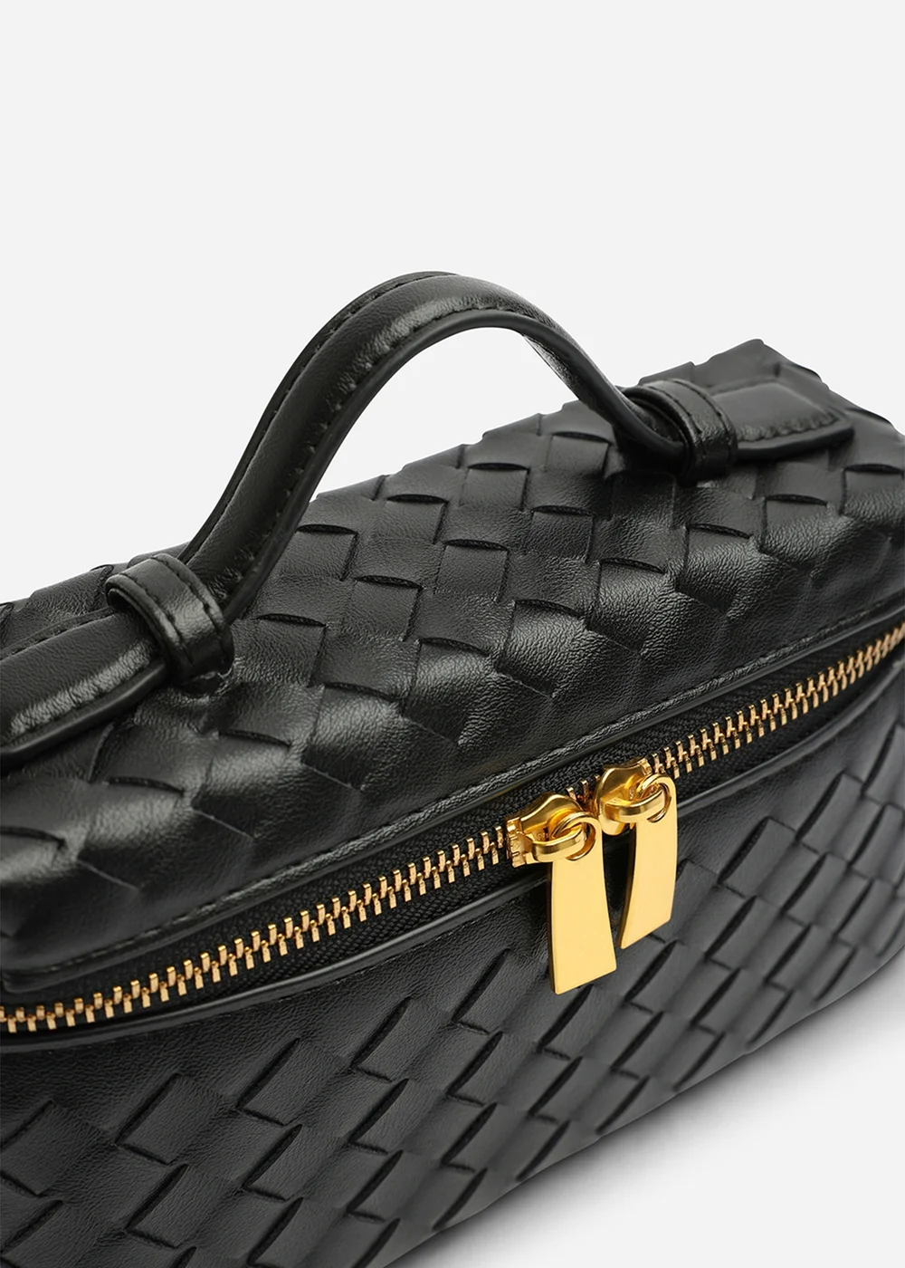 Where's That From Black Falyse Black Woven Box Grab Bag - One Size Image 3