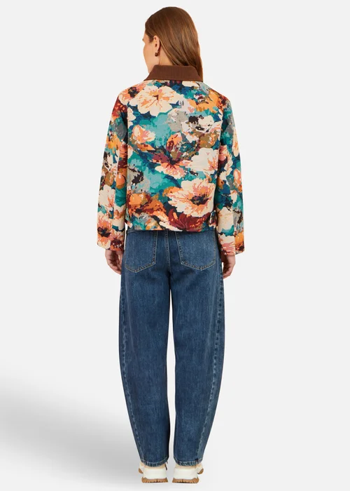 Yumi Multi Floral Woven Bomber Jacket - 12 Image 3