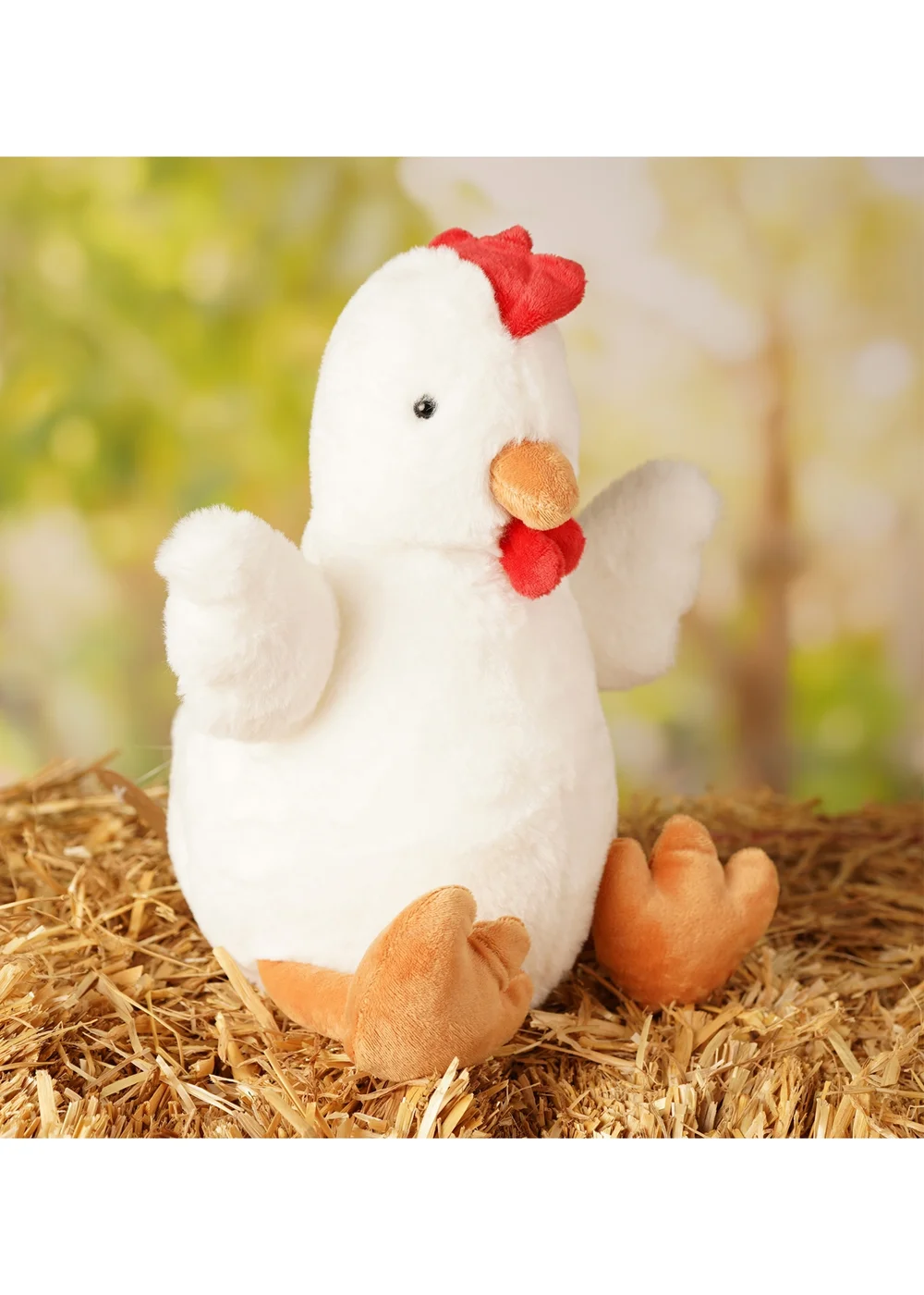 Softies Jen The Plush Sitting Hen - One Size Image 1