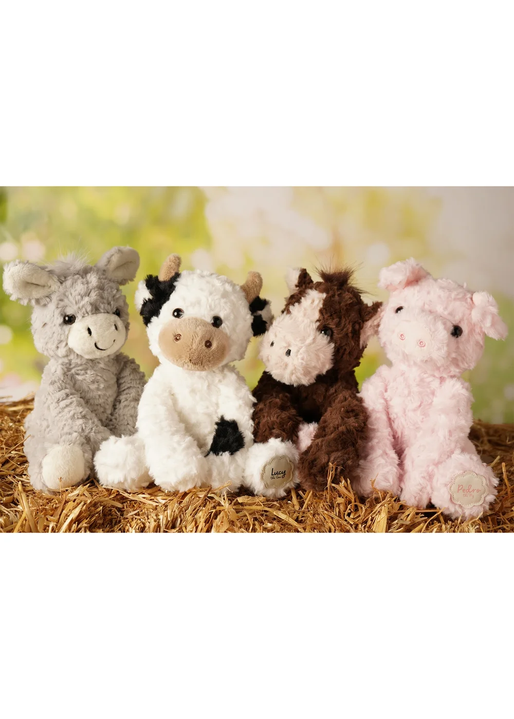 Softies Pedro The Plush Pig - One Size Image 6