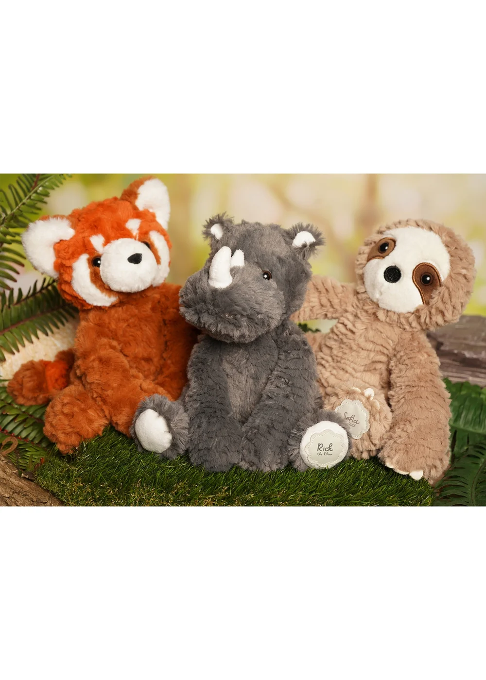 Softies Sofia The Plush Sitting Sloth - One Size Image 6