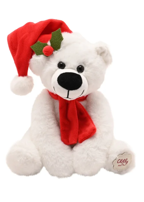 Softies Chilly The Plush Christmas Polar Bear - One Size Image 2