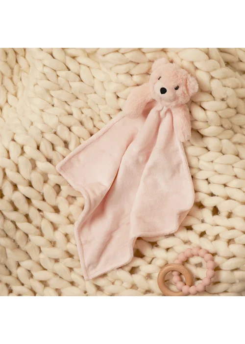 Softies Willow the Plush Pink Bear - Baby Comforter - One Size Image 1
