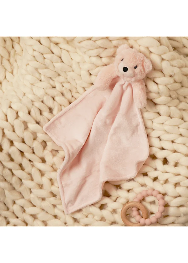 Softies Willow the Plush Pink Bear - Baby Comforter