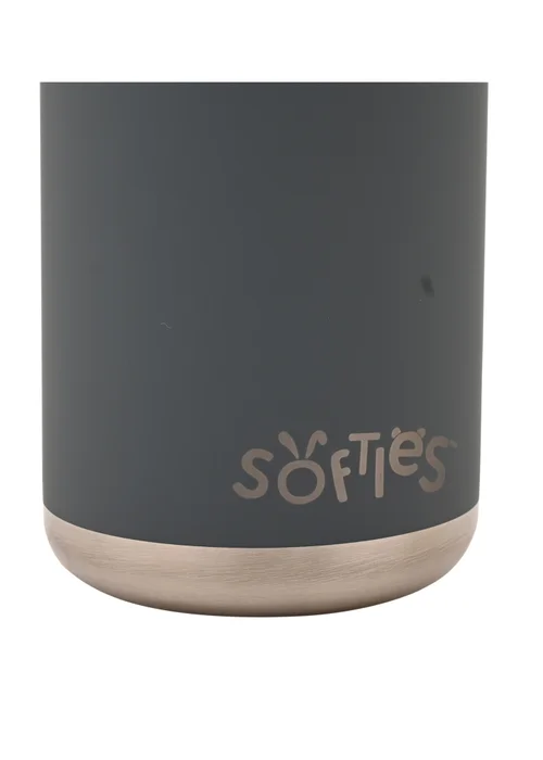 Softies Pip The Plush Teddy Petrol Blue Stainless Steel Water Bottle - One Size Image 4