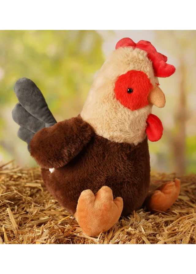 Softies Rio The Plush Sitting Rooster