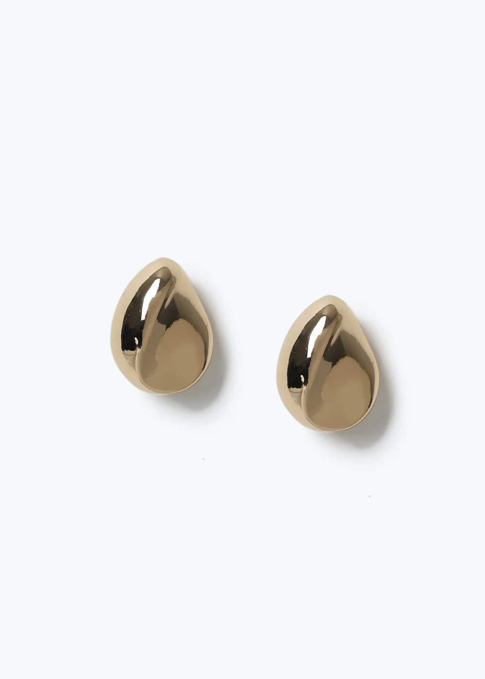 Muse Gold Droplet Earrings - One Size Image 1